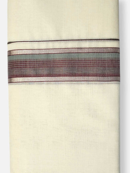 Kerala Premium Balaramapuram Handloom Dhoti/Mundu for Men