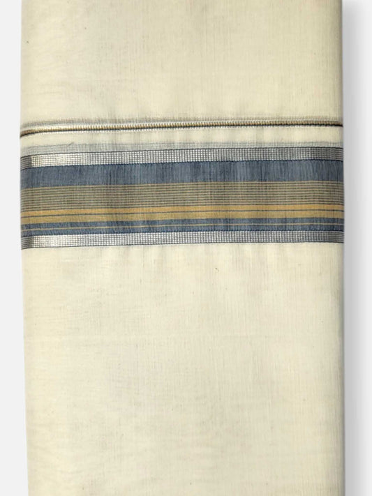 Kerala Premium Balaramapuram Handloom Dhoti/Mundu for Men
