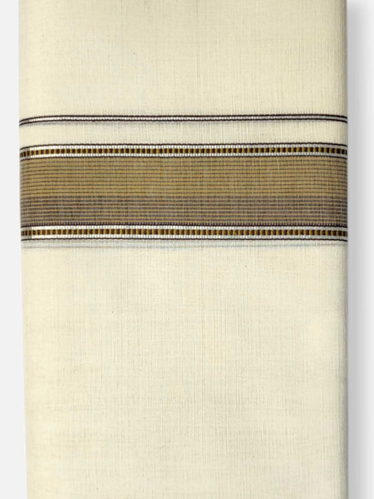 Kerala Premium Balaramapuram Handloom Dhoti/Mundu for Men