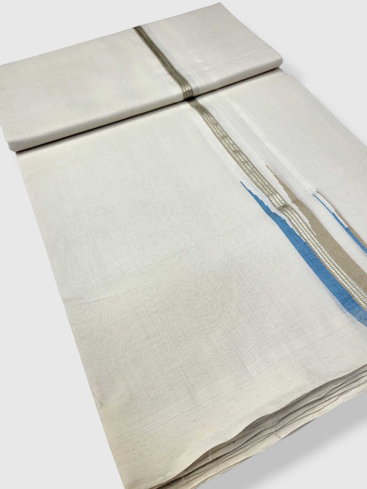 Kerala Premium Balaramapuram Handloom Dhoti/Mundu for Men