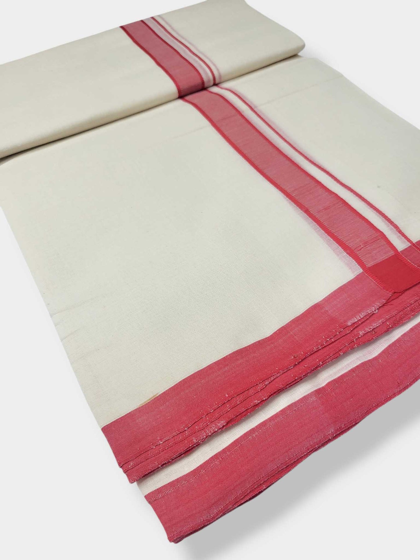 Balaramapuram Handloom Double Mundu Pure Cotton