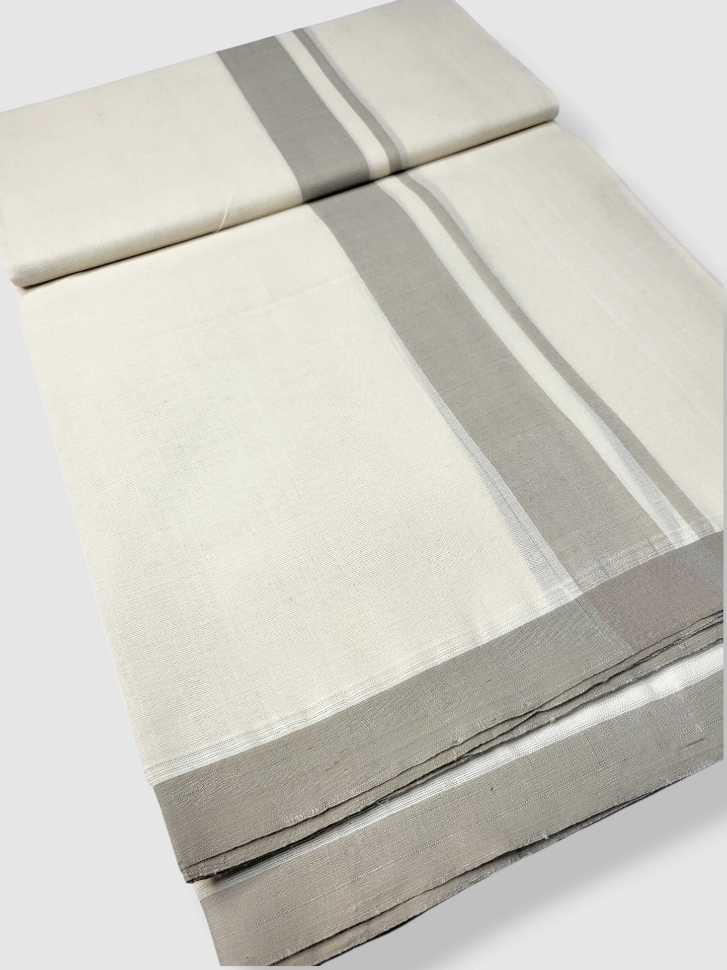 Kerala Balaramapuram Pure Cotton Handloom Mundu/Dhoti