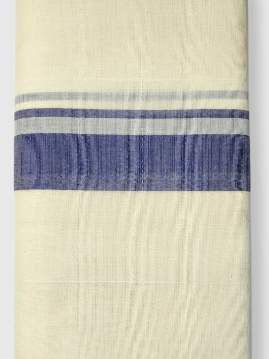 Kerala Balaramapuram Pure Cotton Handloom Mundu/Dhoti