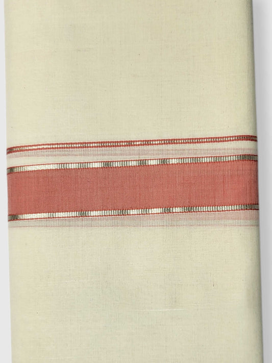 Kerala Balaramapuram Pure Cotton Handloom Mundu/Dhoti