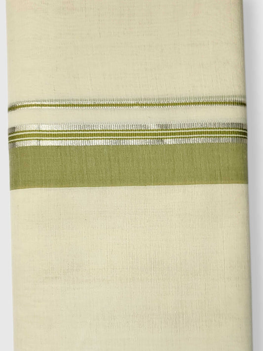 Kerala Balaramapuram Pure Cotton Handloom Mundu/Dhoti