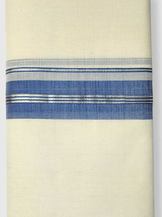 Kerala Balaramapuram Pure Cotton Handloom Mundu/Dhoti