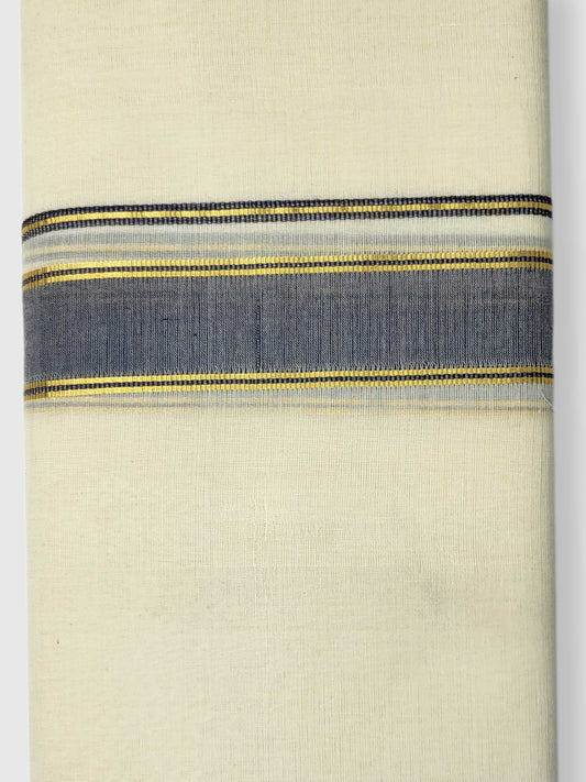 Kerala Balaramapuram Pure Cotton Handloom Mundu/Dhoti