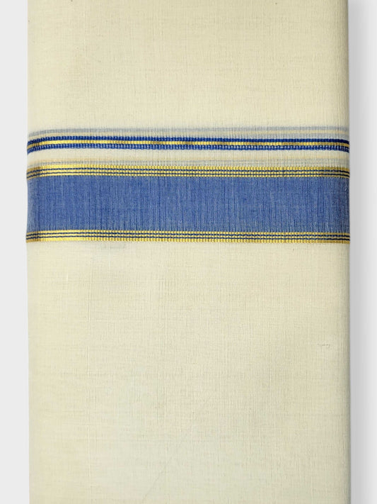 Kerala Balaramapuram Pure Cotton Handloom Mundu/Dhoti