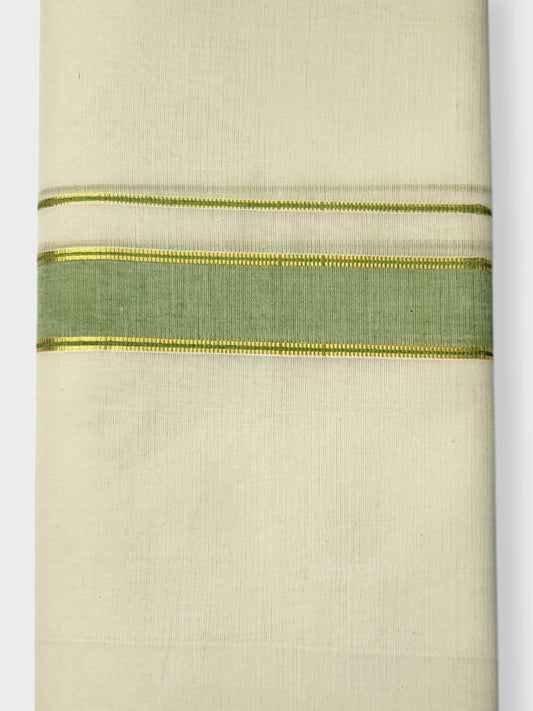 Kerala Balaramapuram Pure Cotton Handloom Mundu/Dhoti