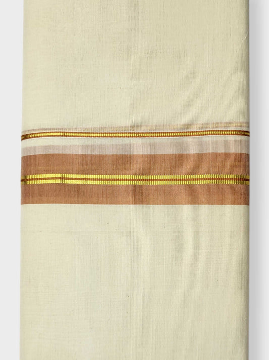 Kerala Balaramapuram Pure Cotton Handloom Mundu/Dhoti