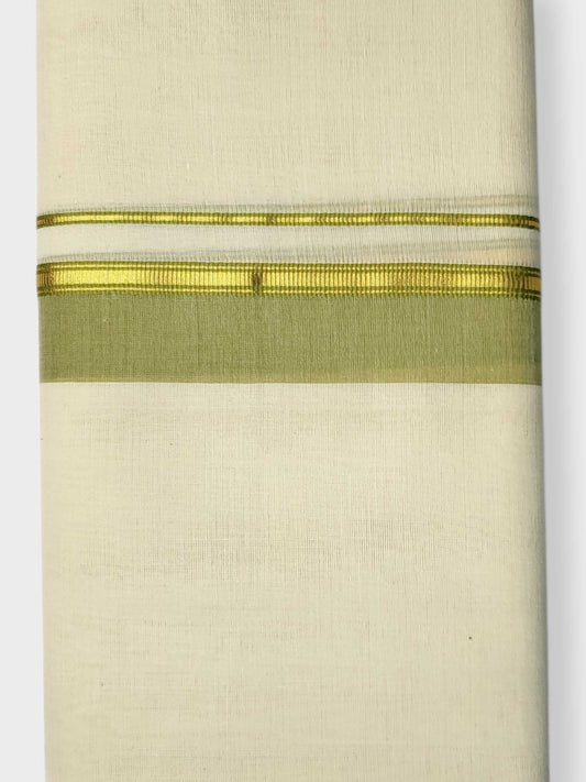 Kerala Balaramapuram Pure Cotton Handloom Mundu/Dhoti