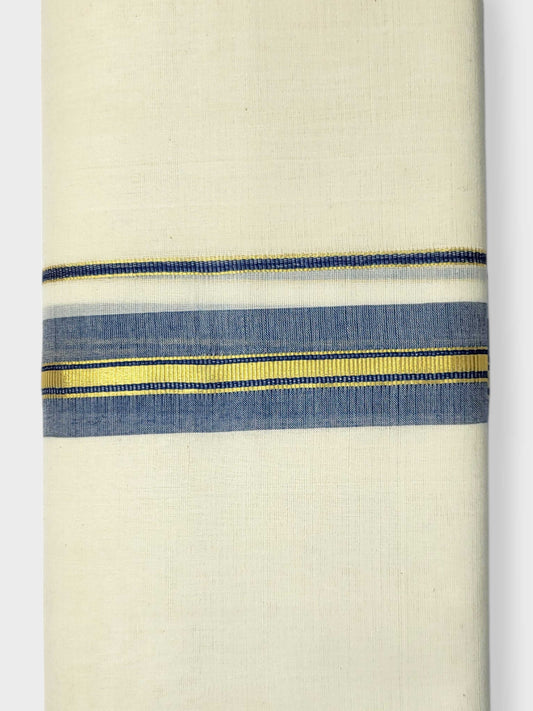 Kerala Balaramapuram Pure Cotton Handloom Mundu/Dhoti