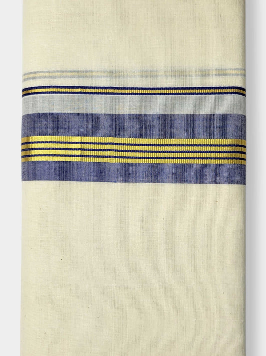 Kerala Balaramapuram Pure Cotton Handloom Mundu/Dhoti