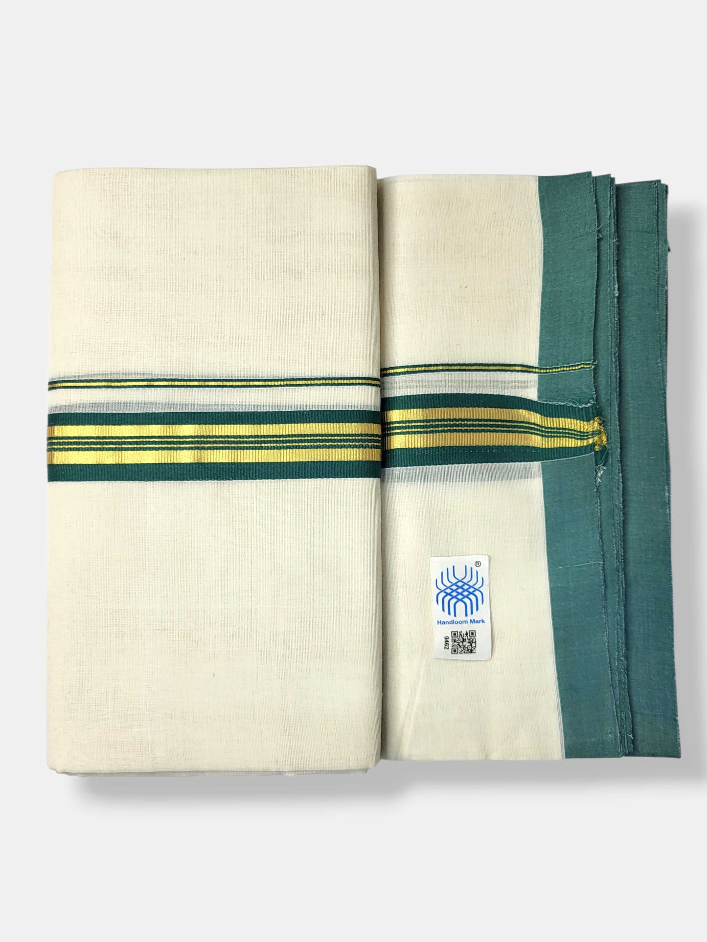Kerala Balaramapuram Pure Cotton Handloom Mundu/Dhoti