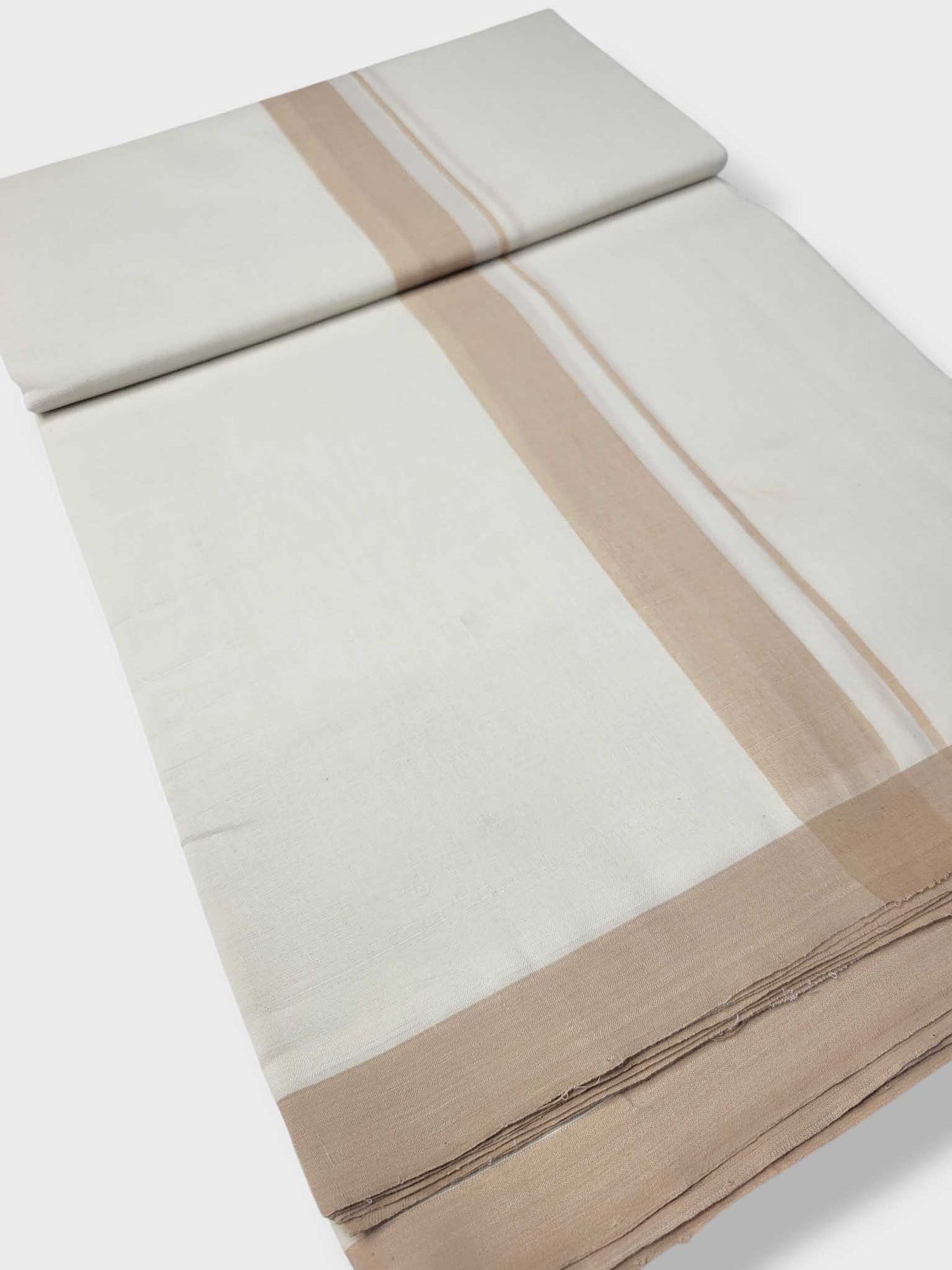 Kerala Balaramapuram Pure Cotton Handloom Mundu/Dhoti