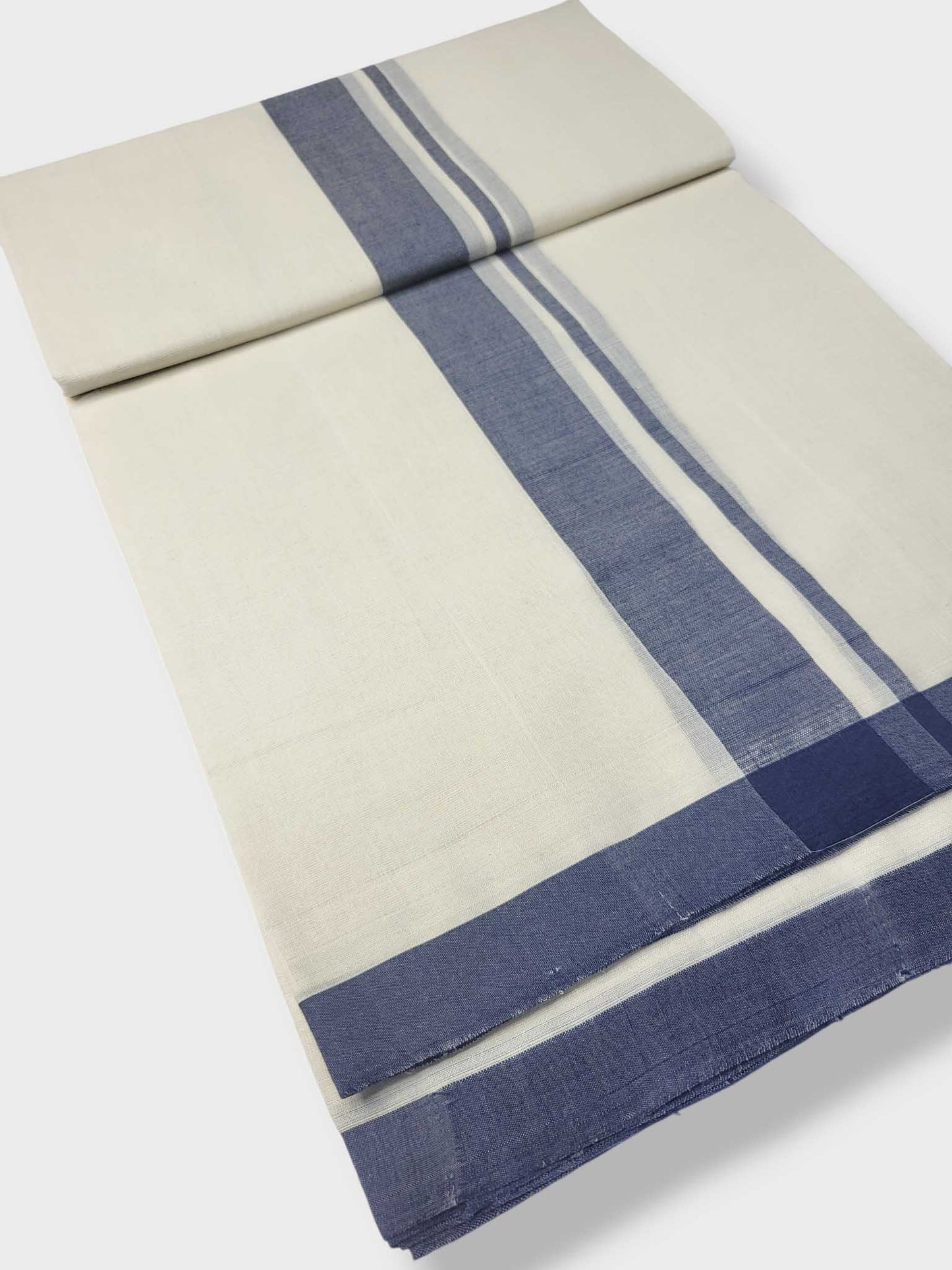 Kerala Balaramapuram Pure Cotton Handloom Mundu/Dhoti