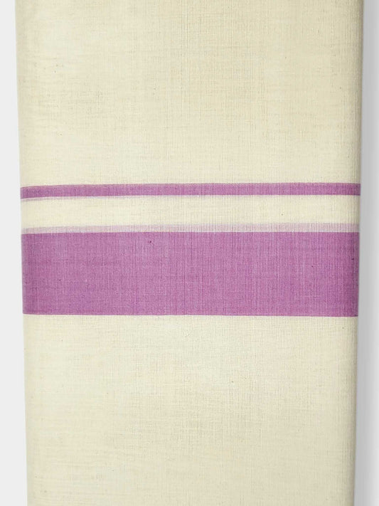 Kerala Balaramapuram Pure Cotton Handloom Mundu/Dhoti