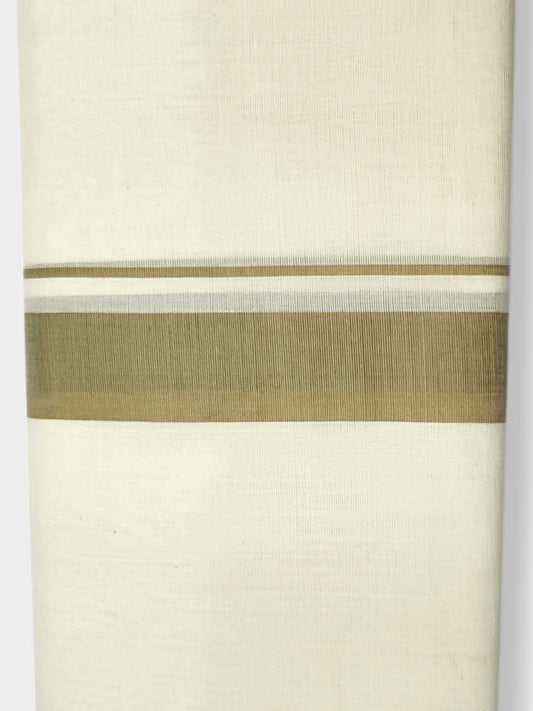 Kerala Balaramapuram Pure Cotton Handloom Mundu/Dhoti