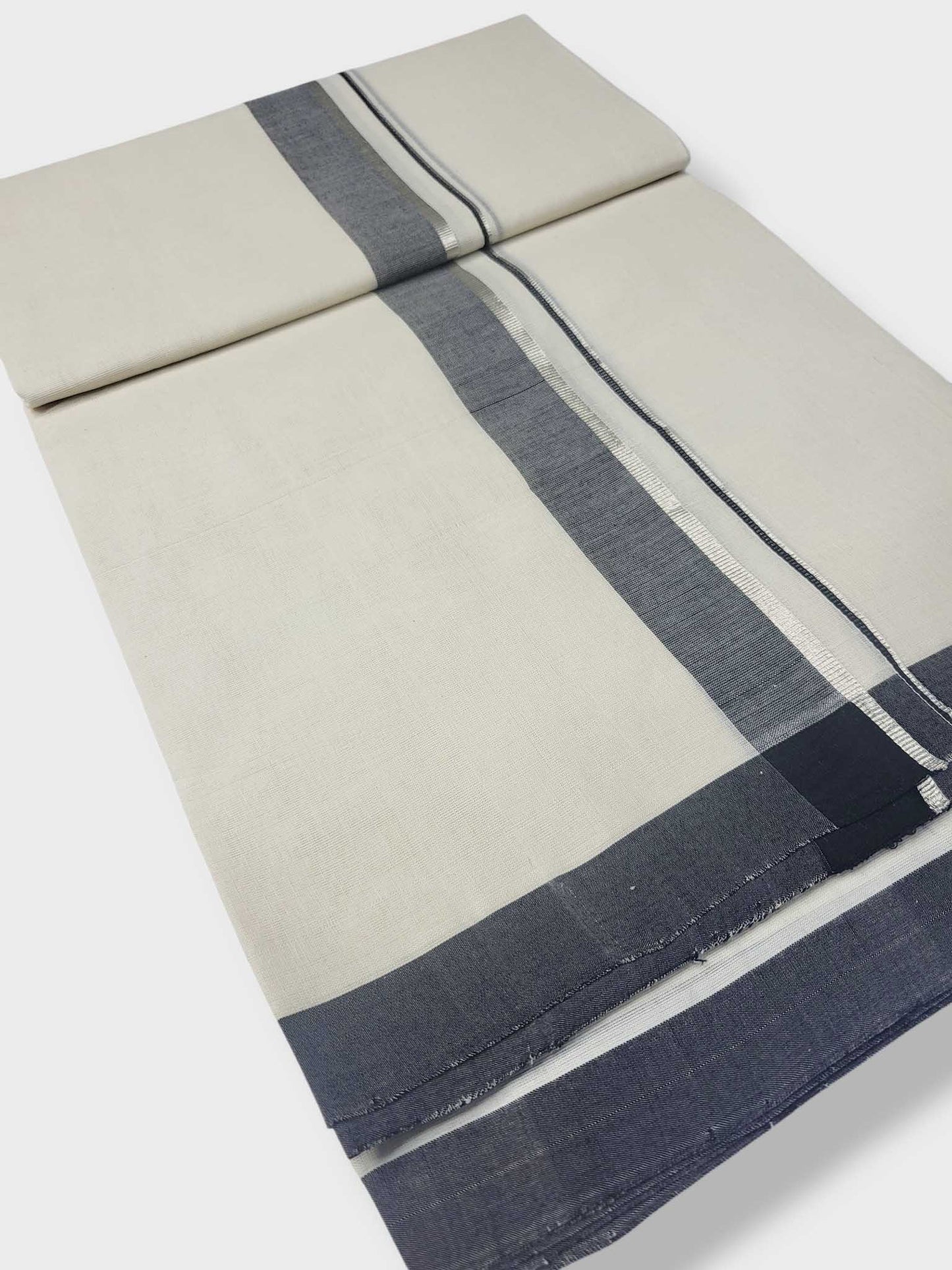 Kerala Balaramapuram Pure Cotton Handloom Mundu/Dhoti