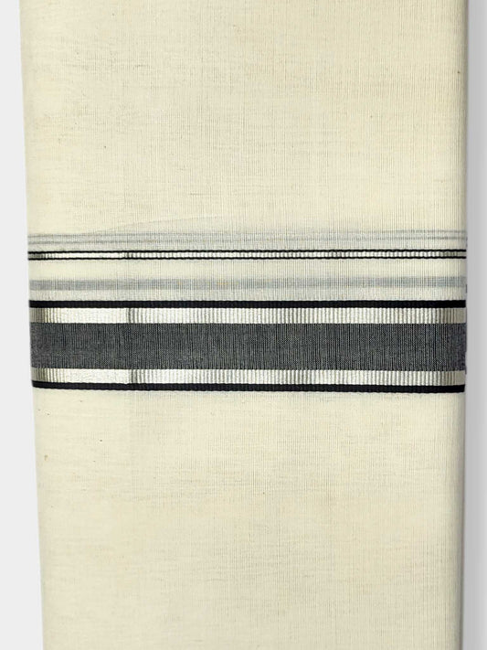Kerala Balaramapuram Pure Cotton Handloom Mundu/Dhoti
