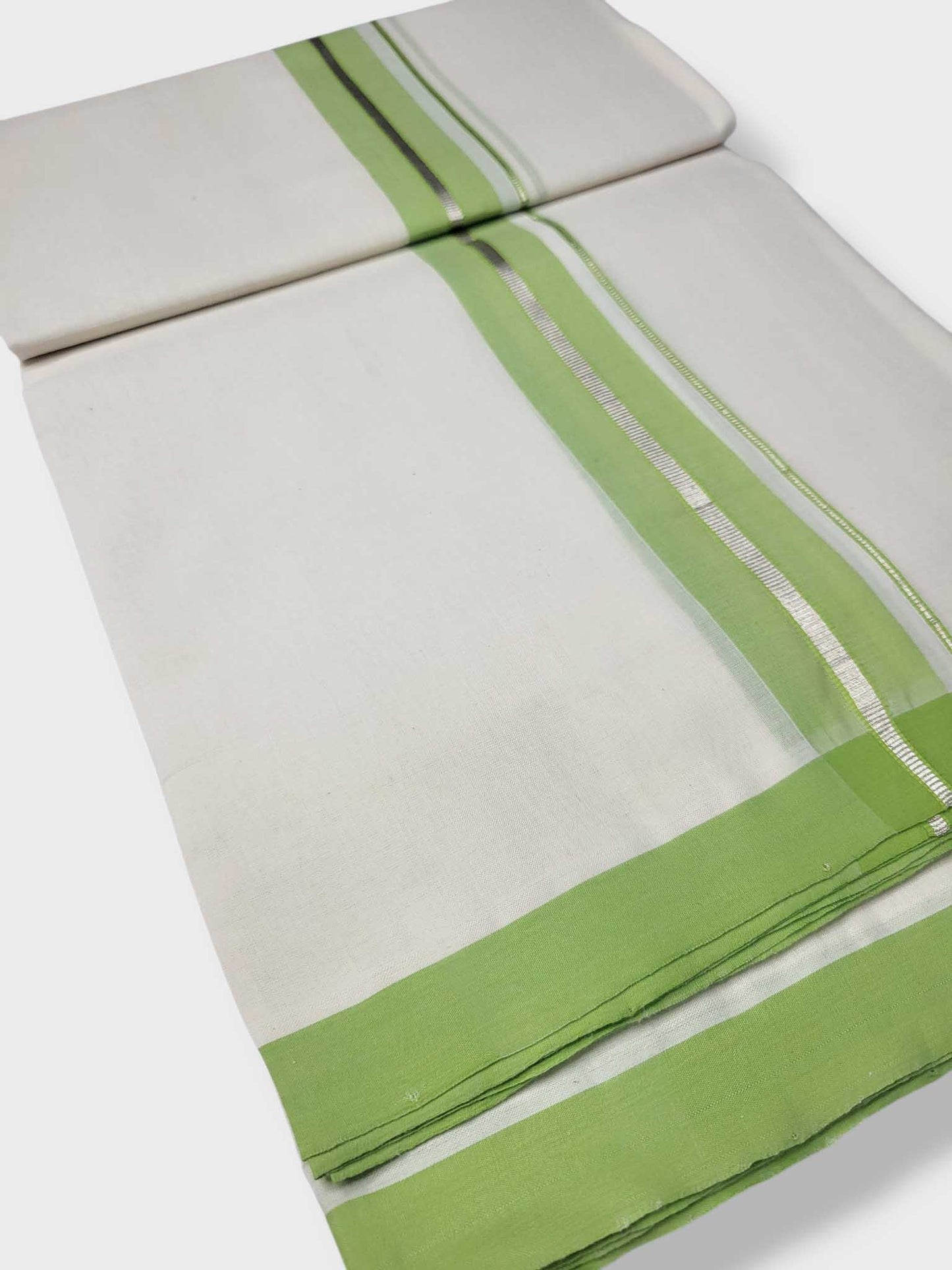 Kerala Balaramapuram Pure Cotton Handloom Mundu/Dhoti