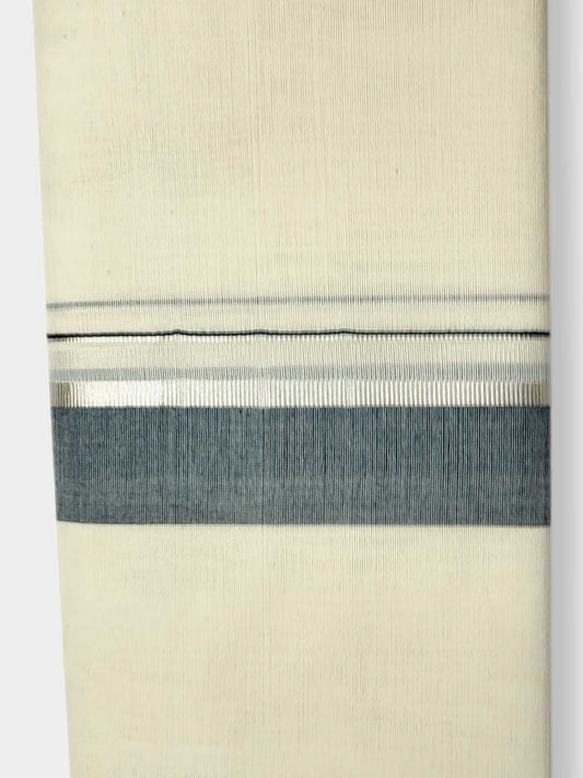 Kerala Balaramapuram Pure Cotton Handloom Mundu/Dhoti