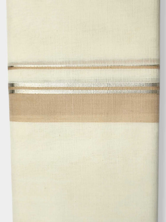 Kerala Balaramapuram Pure Cotton Handloom Mundu/Dhoti