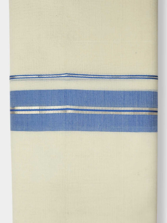 Kerala Balaramapuram Pure Cotton Handloom Mundu/Dhoti