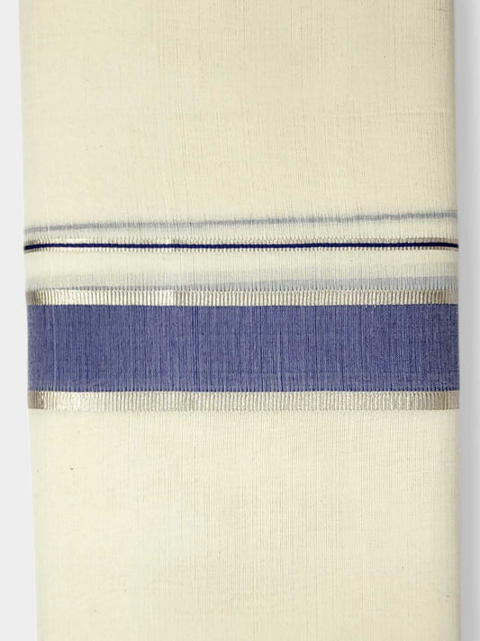 Kerala Balaramapuram Pure Cotton Handloom Mundu/Dhoti