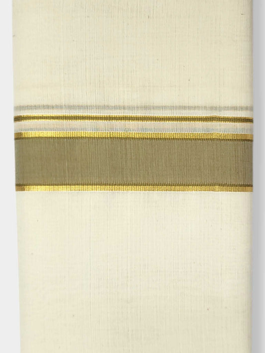 Kerala Balaramapuram Pure Cotton Handloom Mundu/Dhoti