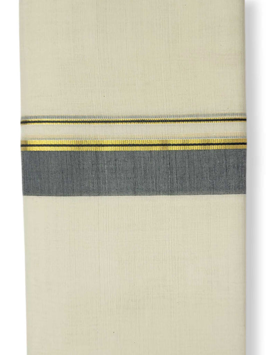 Kerala Balaramapuram Pure Cotton Handloom Mundu/Dhoti