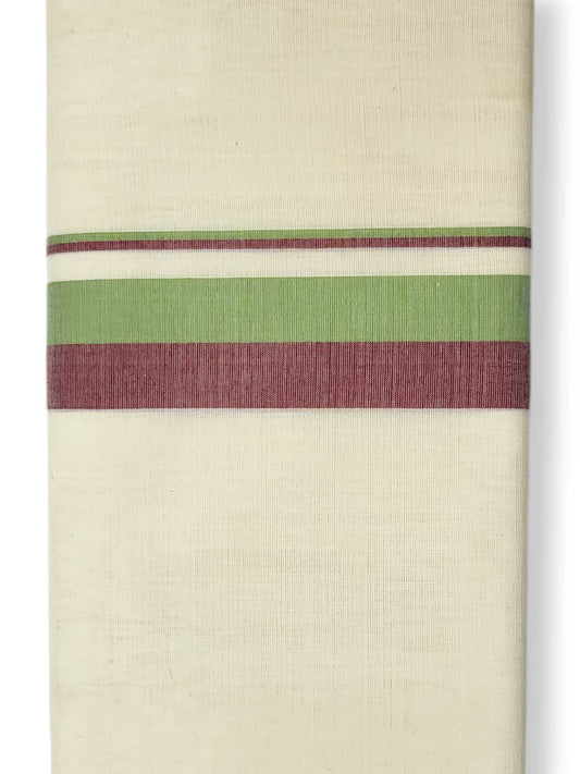 Kerala Balaramapuram Pure Cotton Handloom Mundu/Dhoti