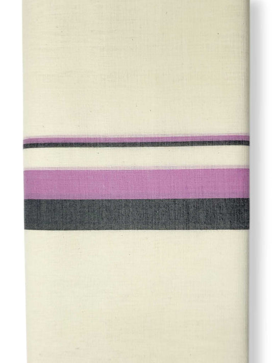 Kerala Balaramapuram Pure Cotton Handloom Mundu/Dhoti