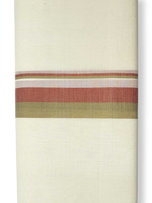 Kerala Balaramapuram Pure Cotton Handloom Mundu/Dhoti
