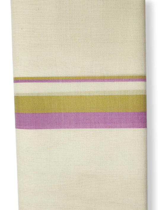 Kerala Balaramapuram Pure Cotton Handloom Mundu/Dhoti