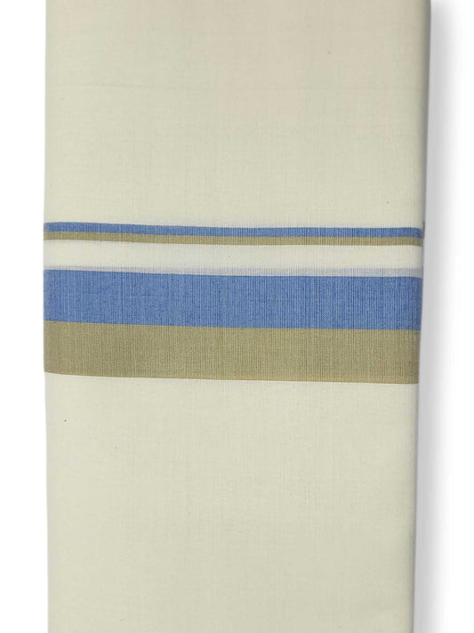 Kerala Balaramapuram Pure Cotton Handloom Mundu/Dhoti