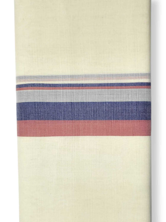 Kerala Balaramapuram Pure Cotton Handloom Mundu/Dhoti