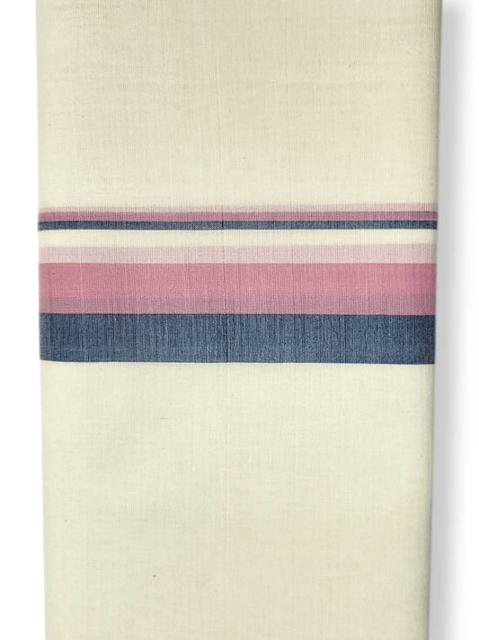 Kerala Balaramapuram Pure Cotton Handloom Mundu/Dhoti