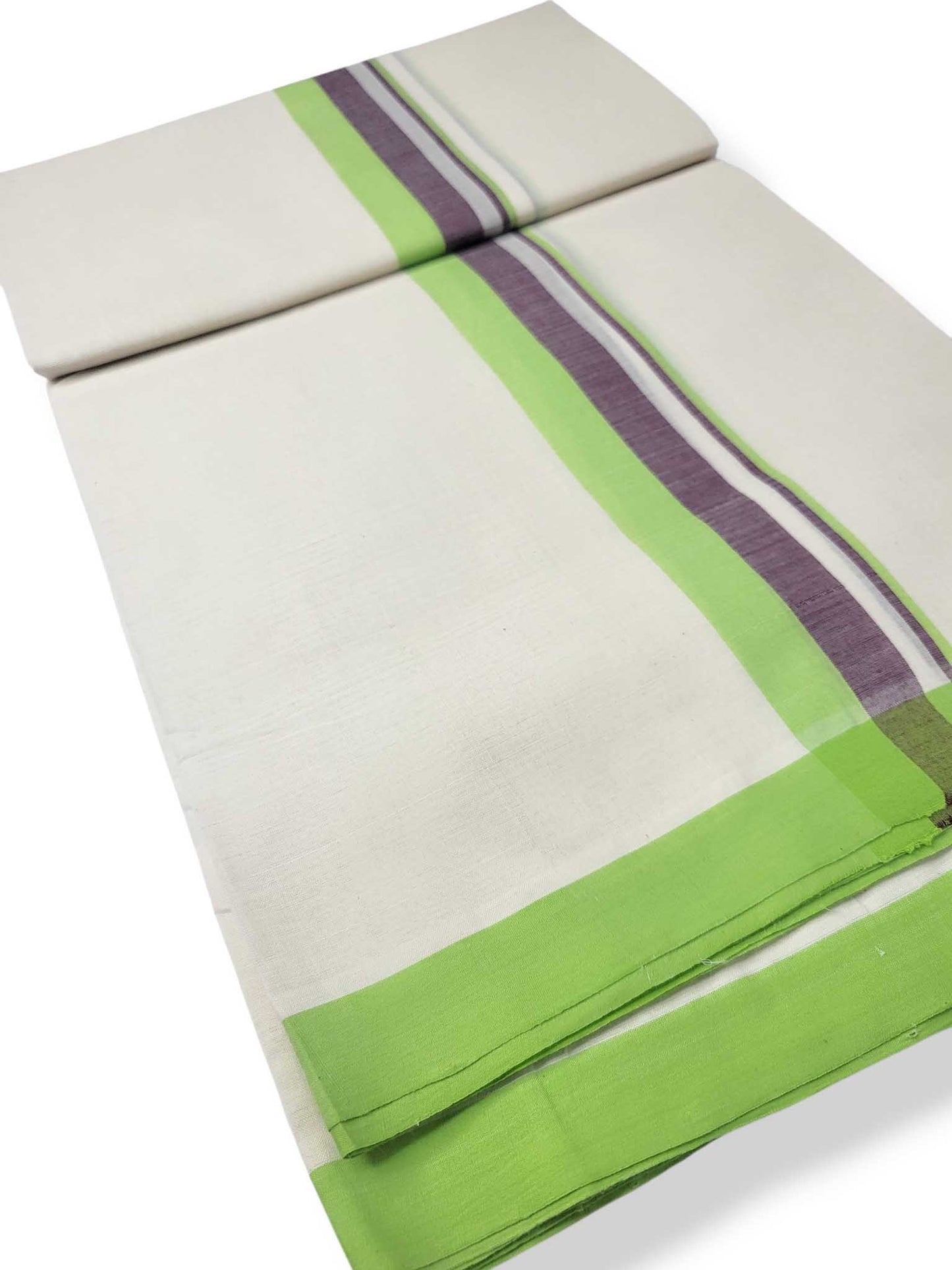 Kerala Balaramapuram Pure Cotton Handloom Mundu/Dhoti