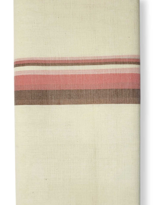 Kerala Balaramapuram Pure Cotton Handloom Mundu/Dhoti