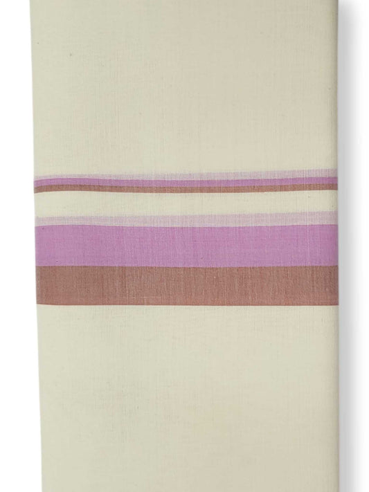 Kerala Balaramapuram Pure Cotton Handloom Mundu/Dhoti