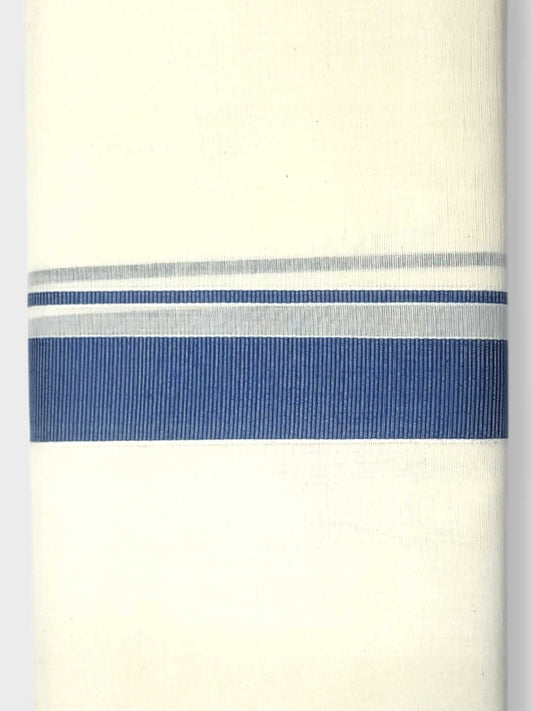 Balaramapuram Handloom Double Mundu Pure Cotton