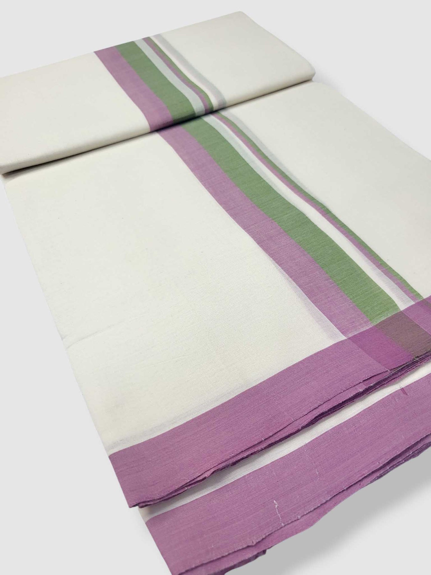 Balaramapuram Handloom Double Mundu Pure Cotton