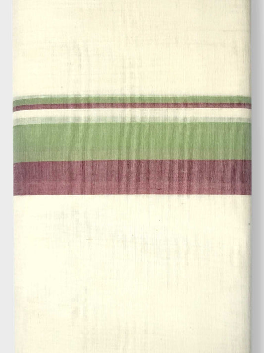 Balaramapuram Handloom Double Mundu Pure Cotton