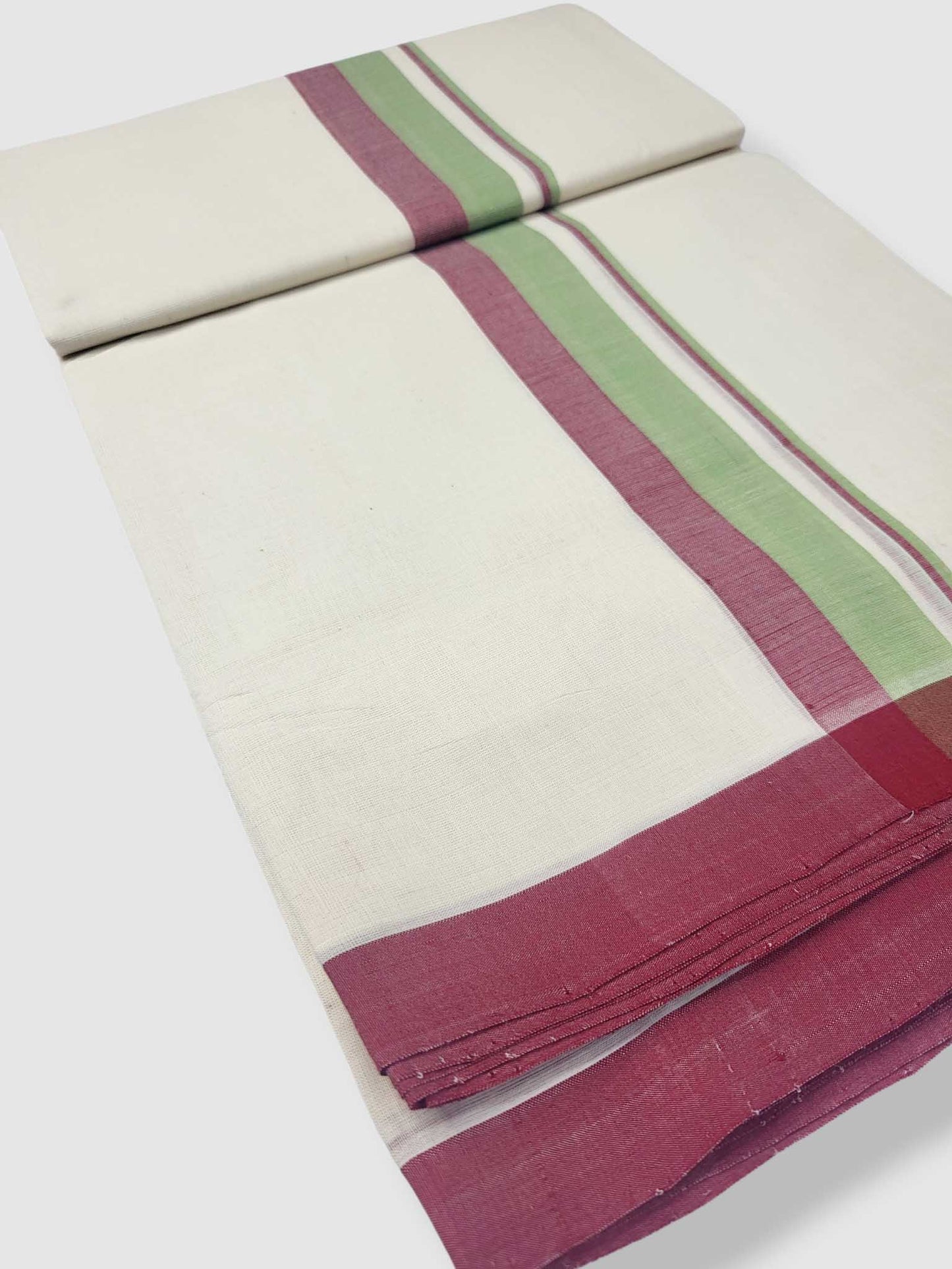 Balaramapuram Handloom Double Mundu Pure Cotton
