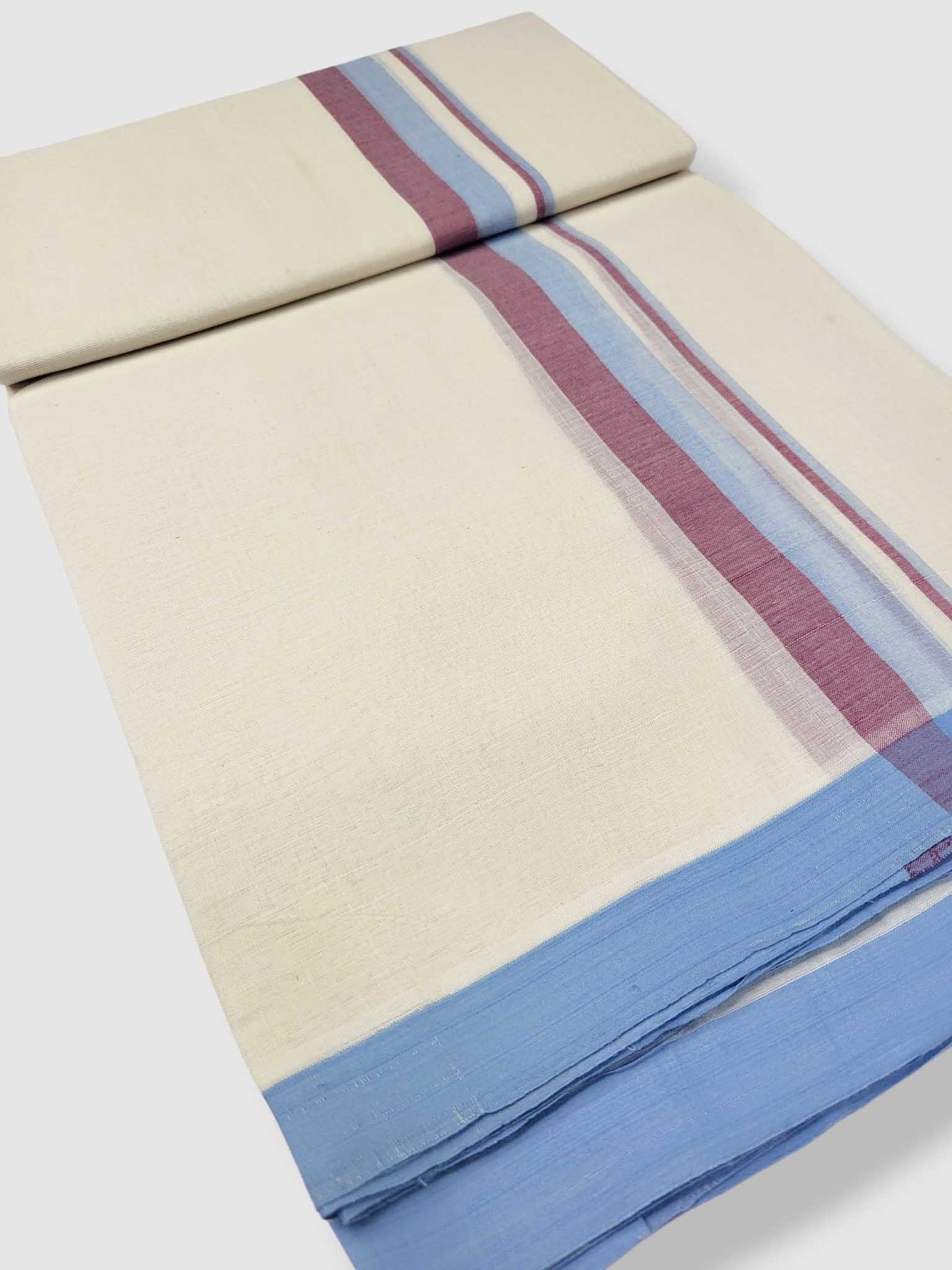 Balaramapuram Handloom Double Mundu Pure Cotton