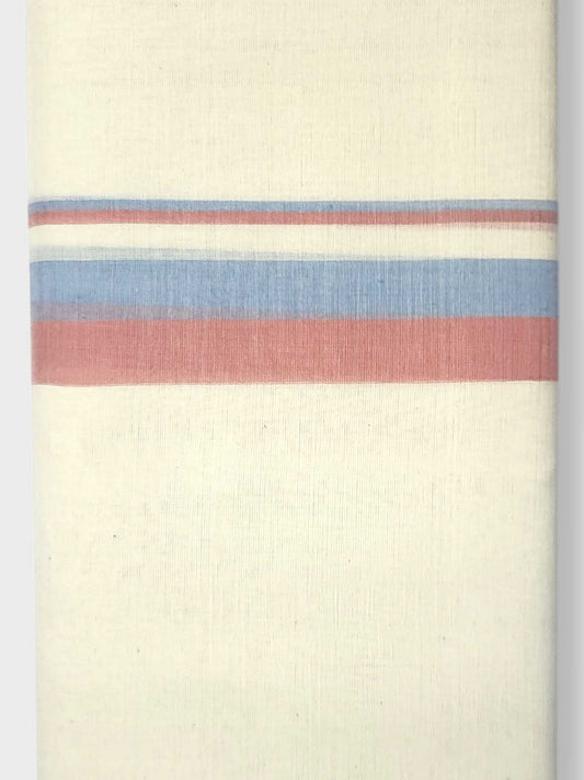 Balaramapuram Handloom Double Mundu Pure Cotton