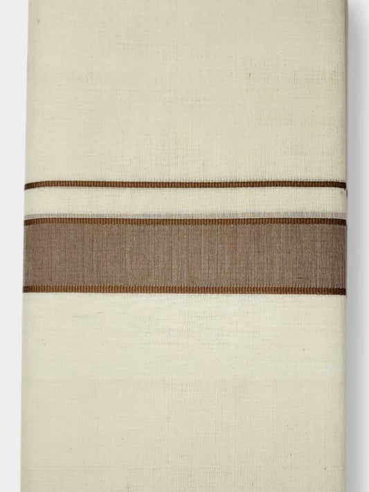 Kerala Balaramapuram Pure Cotton Handloom Mundu/Dhoti