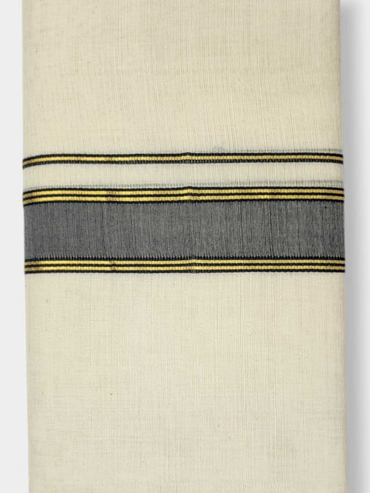 Kerala Balaramapuram Pure Cotton Handloom Mundu/Dhoti