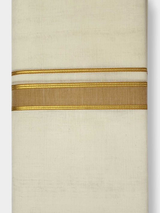 Kerala Balaramapuram Pure Cotton Handloom Mundu/Dhoti
